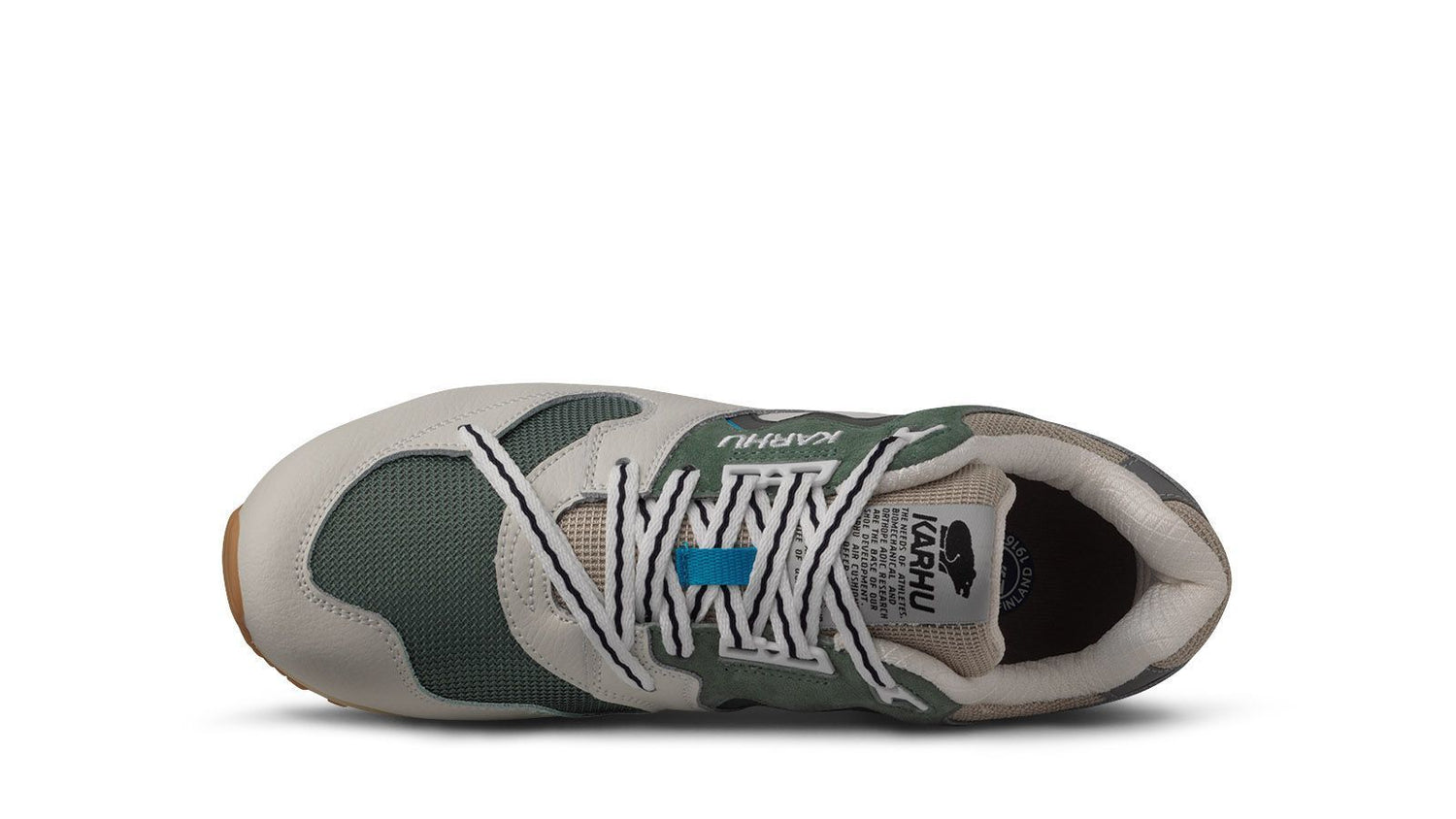 karhu synchron classic lily white forest green