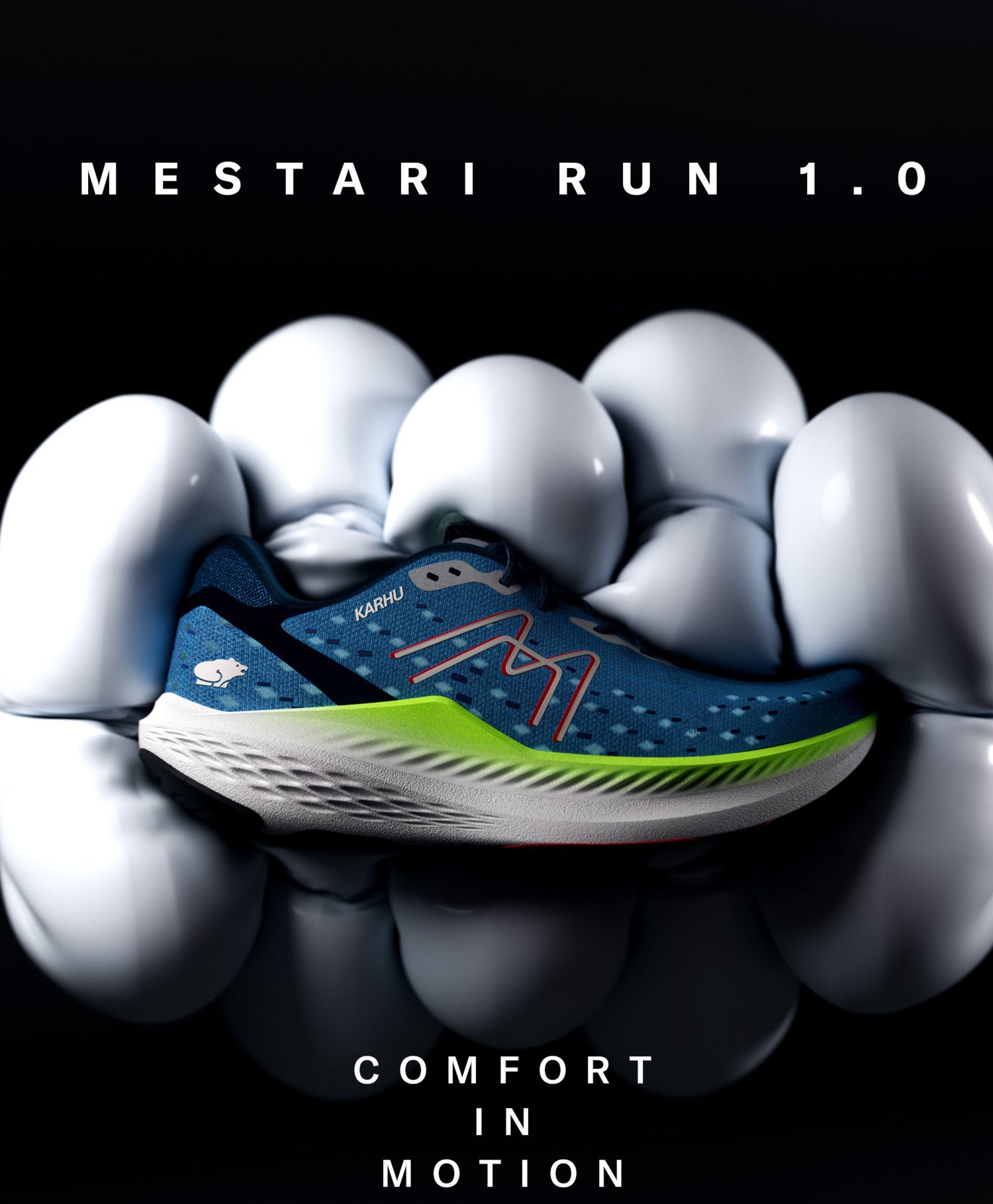 KARHU men's Mestari Run running shoe Comfort in Motion