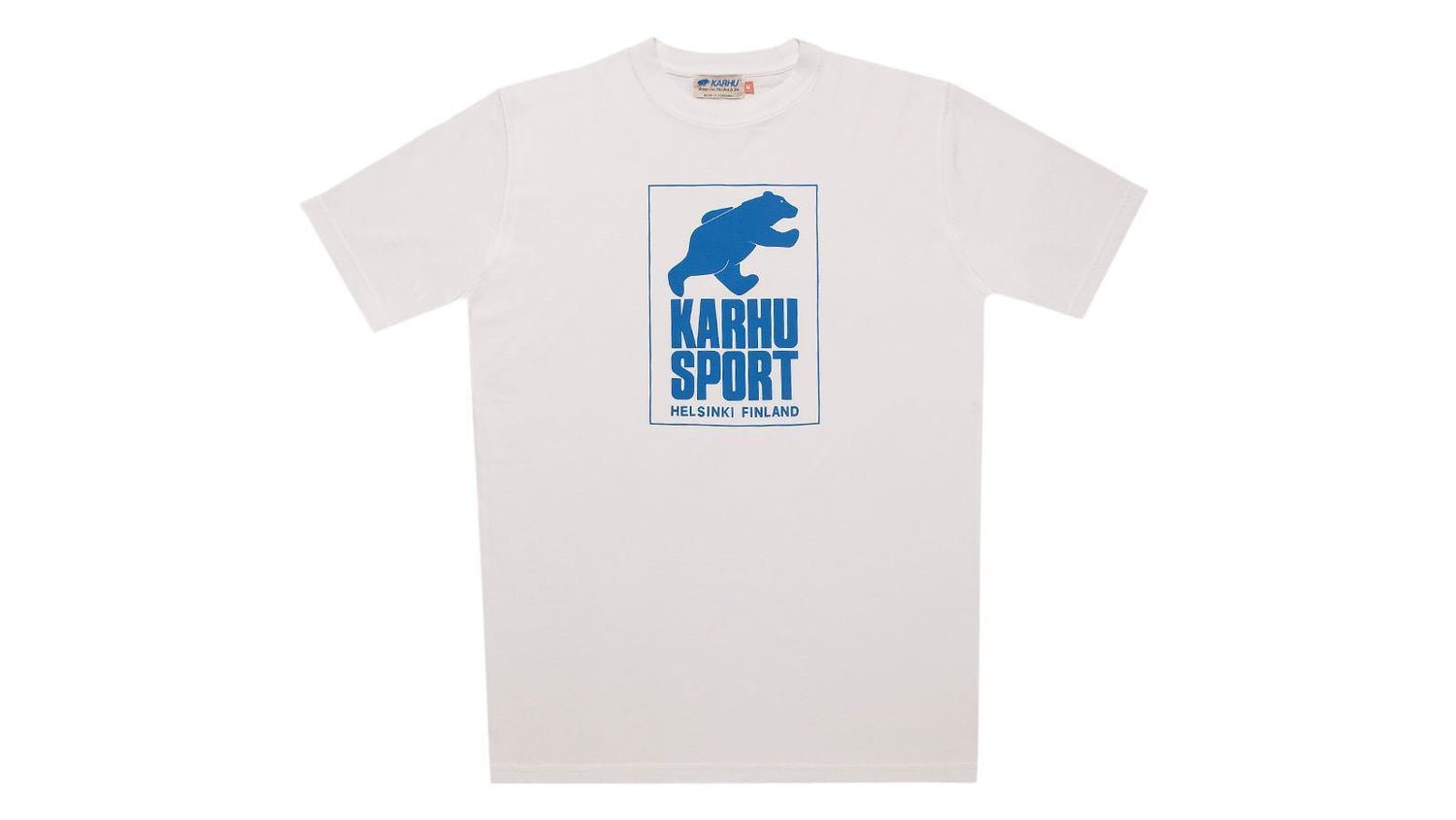 Karhu helsinki sports t-shirt white royal front